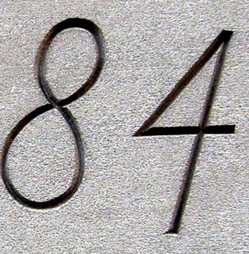 numerology number 84