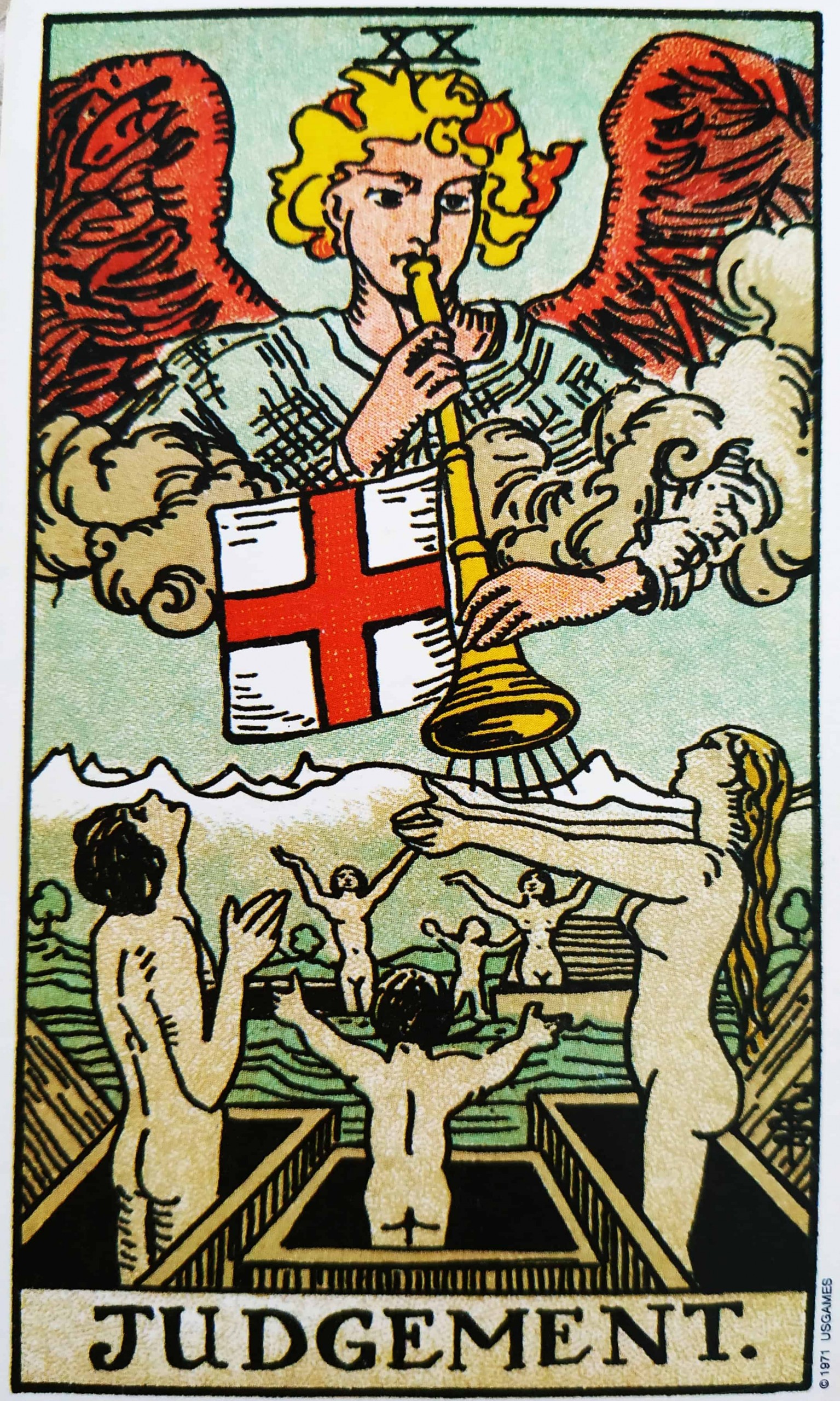 judgment tarot in german