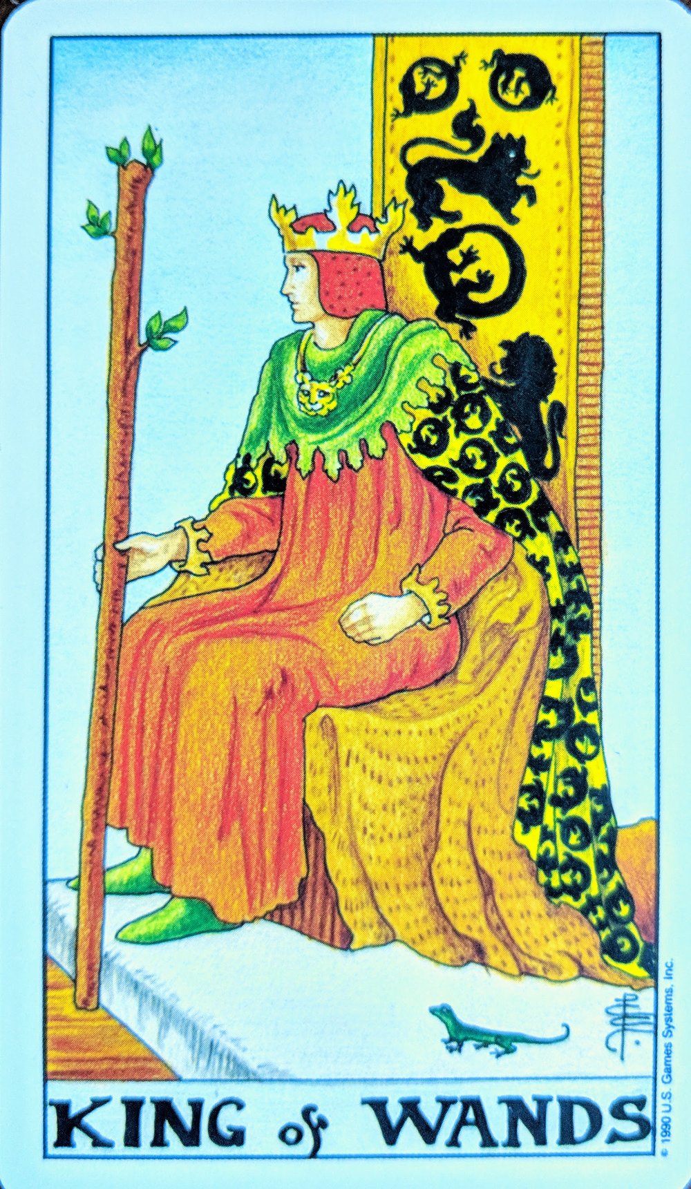 king of wands astrological sign