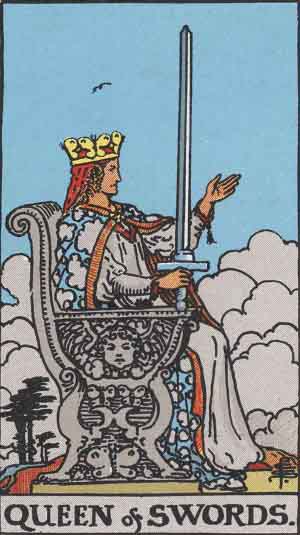 Queen Of Swords - Tarot Meaning - Astronlogia