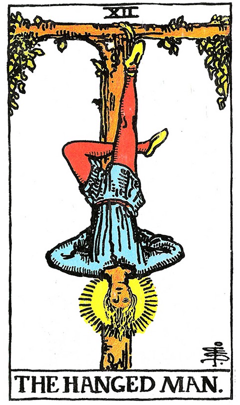 The Hanged Man - Tarot Card Meaning - Astronlogia